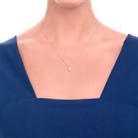 Collana Recarlo Donna Bianca in Oro bianco Diamante 0.10 Ct XE299/010 - XE299/010